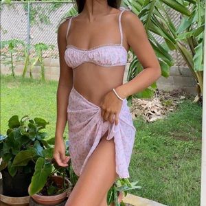 437 Joan Bikini, Sarong and Hair Tie! That’s so Sabotage collection